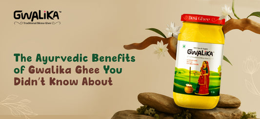 Ayurvedic A2 Bilona Gwalika Ghee made from desi cow milk for digestion, immunity, and mental clarity