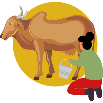 Hand-Milked at Dawn